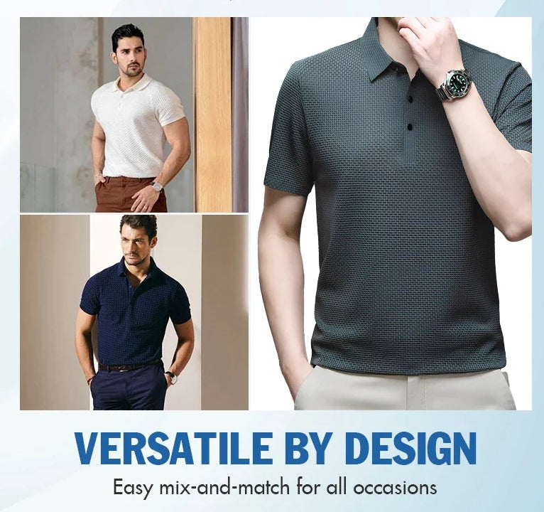 🔥VENTE D'ÉTÉ CHAUDE 50% DE RÉDUCTION🔥Chemise pour homme en soie glacée