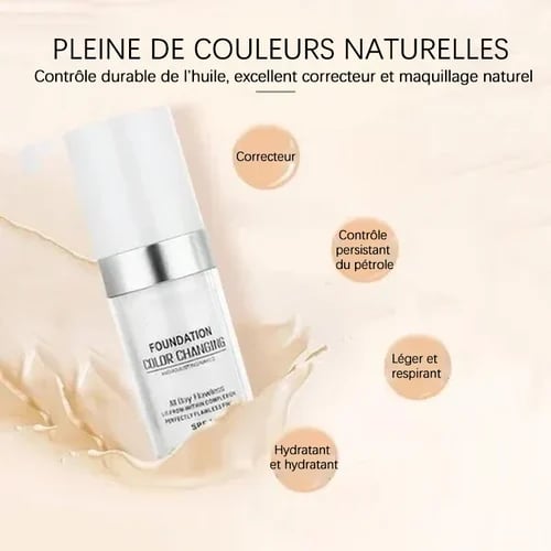 🎁Achetez-en 1, obtenez-en 1 gratuit🎉Fond de teint peau mature à changement de couleur