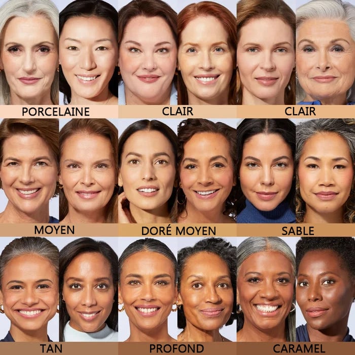 🎁Achetez-en 1, obtenez-en 1 gratuit🎉Fond de teint peau mature à changement de couleur