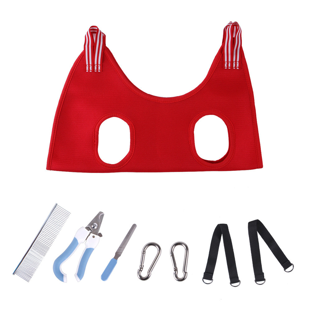 Hamac de Toilettage pour Animaux de Compagnie