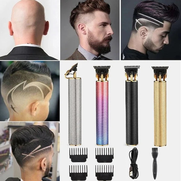 💥 -50 % Maintenant ! Tondeuse De Précision Rechargeable Et Sans Interstice 🔧💈⚡