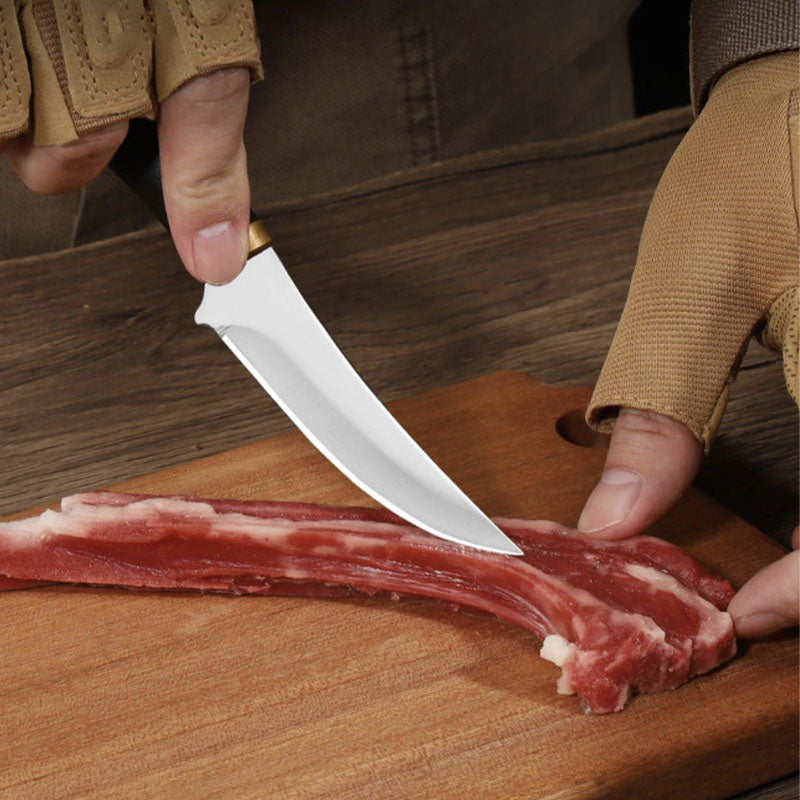 🏆🔪50% de réduction pour une durée limitée pendant les promotions actives🔥Couteau à fruits portatif polyvalent pour l'extérieur avec fourreau.