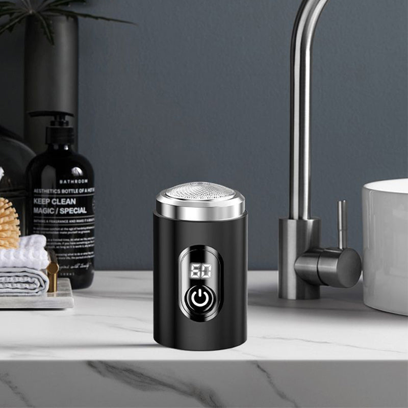 🔥🪒 -50 % aujourd’hui ! Mini rasoir portable rechargeable — Avec affichage numérique & coupe précise ✨💈