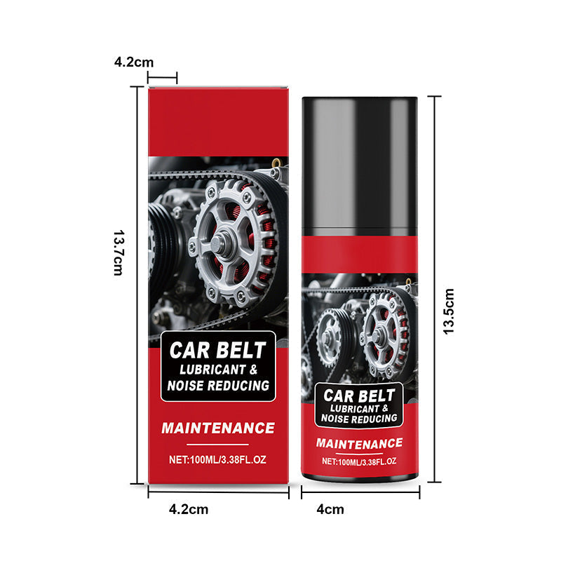 Spray lubrifiant multi-usages anti-bruit pour courroies de voiture