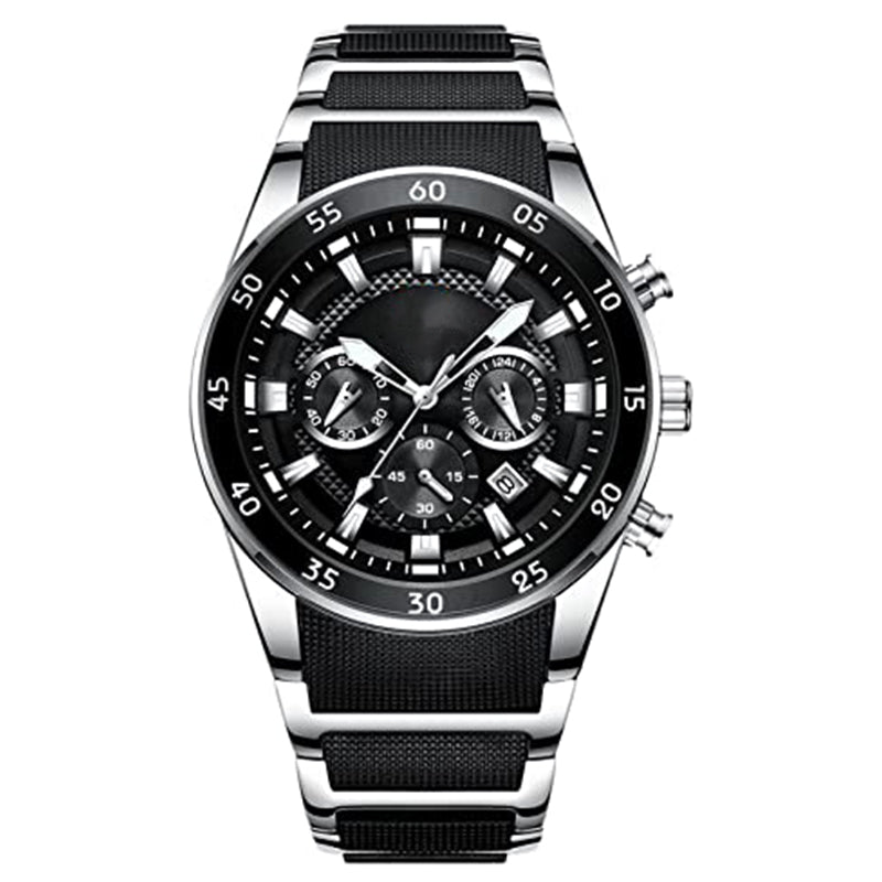 ⌚Remise de 55% de la valeur🔥Montre à quartz multifonctionnelle étanche pour hommes