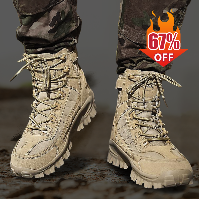 🥾💧 49 % de réduction – Offre spéciale ! 🔥 Bottes de sport tactiques montantes – Imperméables & antidérapantes, durabilité améliorée