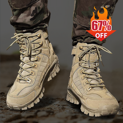 🥾💧 49 % de réduction – Offre spéciale ! 🔥 Bottes de sport tactiques montantes – Imperméables & antidérapantes, durabilité améliorée
