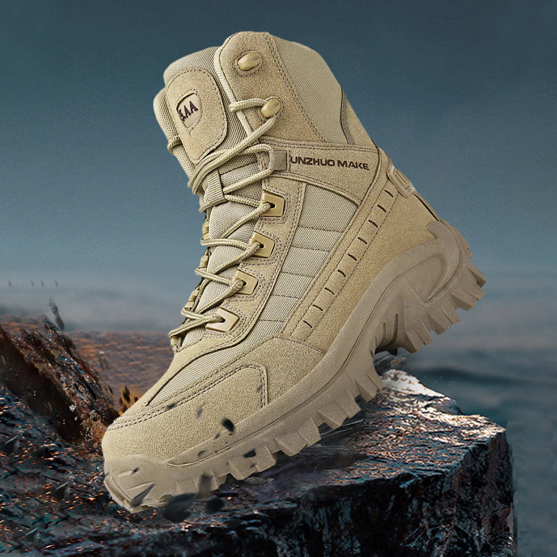 🥾💧 49 % de réduction – Offre spéciale ! 🔥 Bottes de sport tactiques montantes – Imperméables & antidérapantes, durabilité améliorée