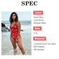 🔥Sommer-Schnäppchen 👙Sexy Badeanzug für Damen mit passendem langem Rock💕