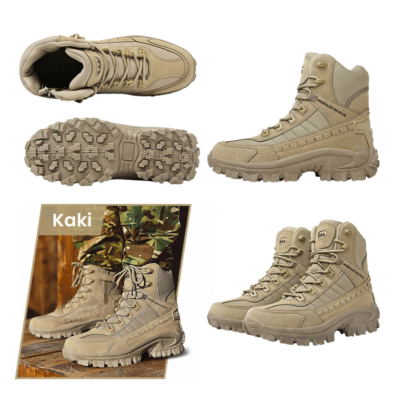 🥾💧 49 % de réduction – Offre spéciale ! 🔥 Bottes de sport tactiques montantes – Imperméables & antidérapantes, durabilité améliorée
