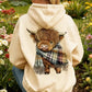 🎁Niedlicher Hoodie mit schottischem Hochlandkuhmuster und Wollfutter✈️Kaufen Sie 2, Kostenlose Lieferung