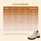 🥾 Damenschuhe trendig und komfortabel, runde Spitze mit Zip 🌟👢