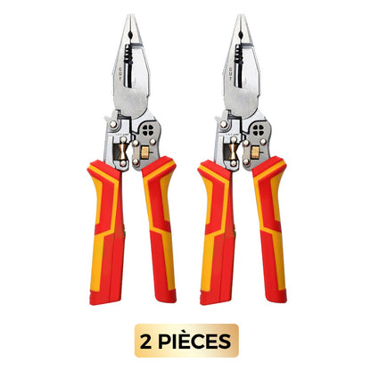 ✅Pince à Dénuder 8-en-1 avec Testeur de Tension🧰