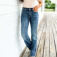 🍂Heiliger Gral Bauchfreie Bootcut-Jeans👖💥Befristetes Angebot: 50% Rabatt auf Bestellungen