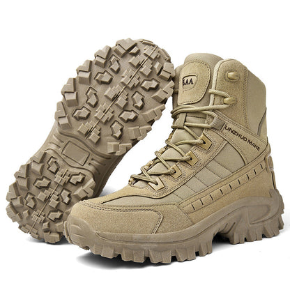 🥾💧 49 % de réduction – Offre spéciale ! 🔥 Bottes de sport tactiques montantes – Imperméables & antidérapantes, durabilité améliorée