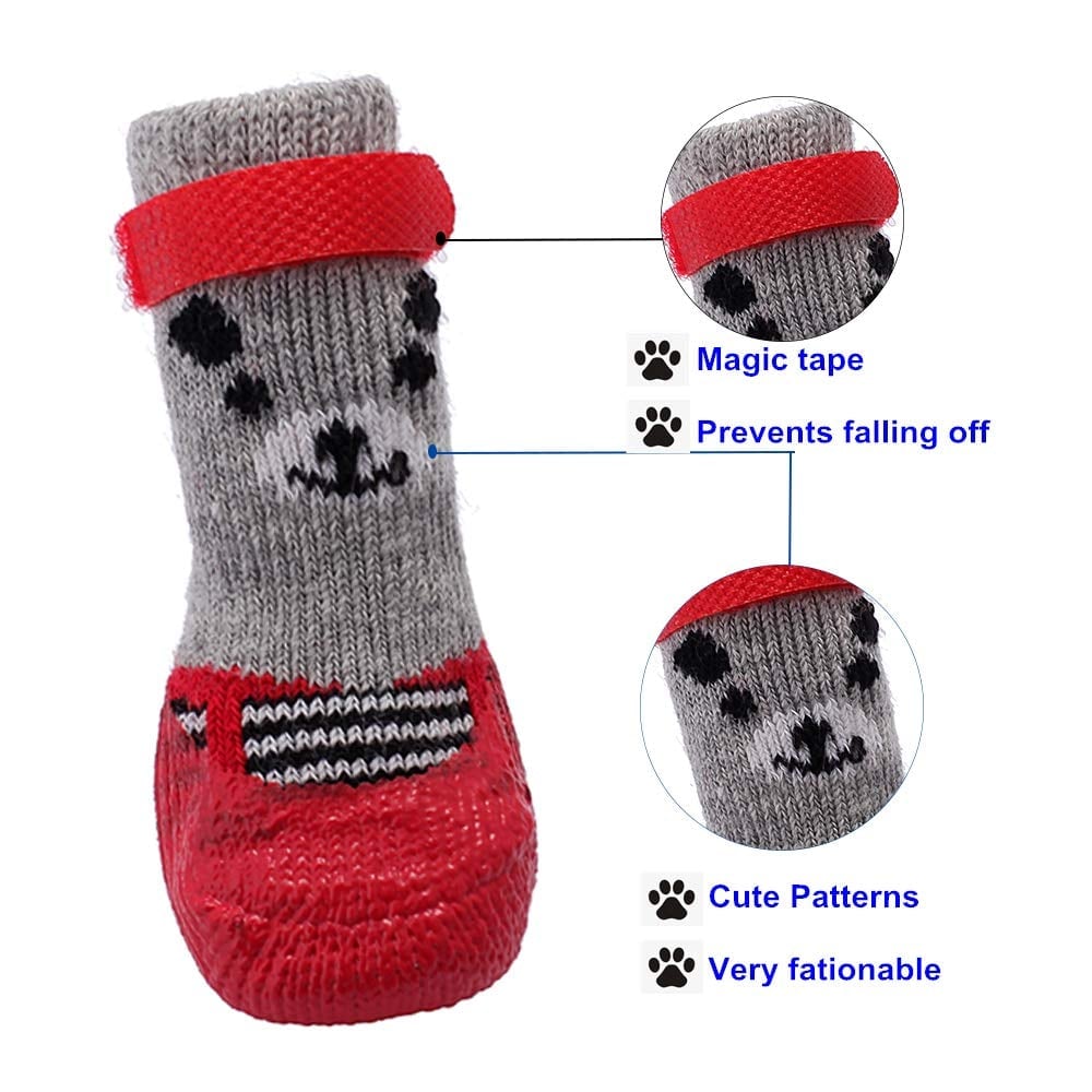 Bottes étanches de protection des pattes pour animaux de compagnie