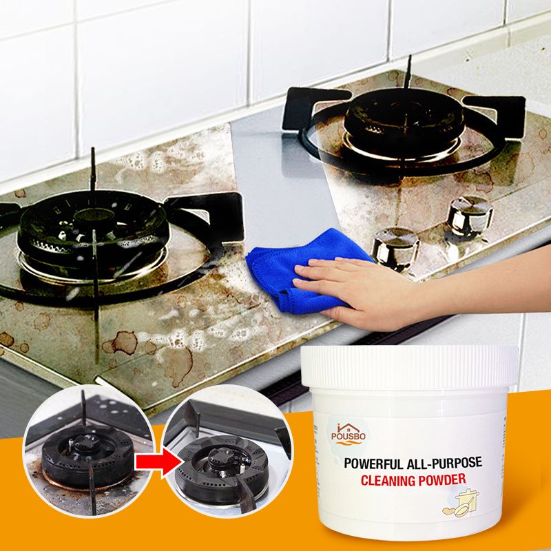 🔥🔥（2 ACHETÉ, 1 GRATUIT）Puissant nettoyant en poudre universel pour la cuisine