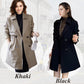 🔥Big Sale 50% OFF🔥Comfortable Waisted Lapel Trench Coat🧥