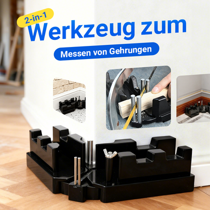 ⏳Begrenzte Zeit 49 % Rabatt💥2-in-1-Mess- und Gehrungssägenwerkzeug