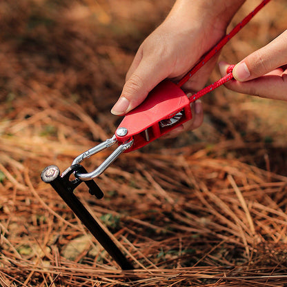 🪢Tragbares verstellbares Fix-Campingseil🌳