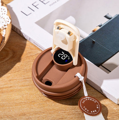 🔥Vente chaude-49% de réduction🔥Tasse à café avec affichage de la température par LED😊