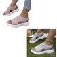 🏖️ Sommer-Sale 60% Rabatt 🏝️👡Damen Strick-Plateausandalen ✨Atmungsaktive bequeme Sommersandalen mit weicher Sohle für Stadt & Spaziergänge