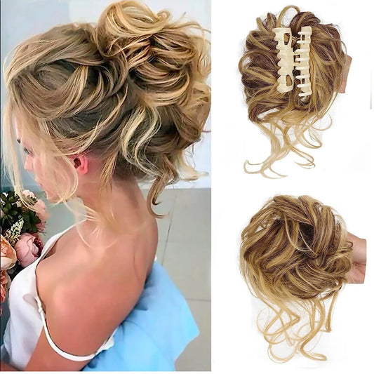 🔥Big Sale 50% OFF🔥Curly Bun Hair Piece🎀