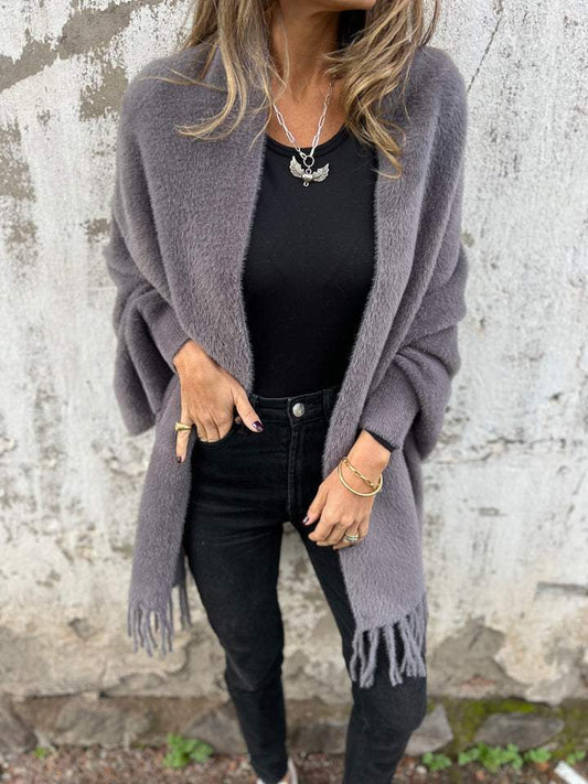 🎁 Remise limitée 49% de réduction ⏳ Manteau châle décontracté à manches longues pour femmes