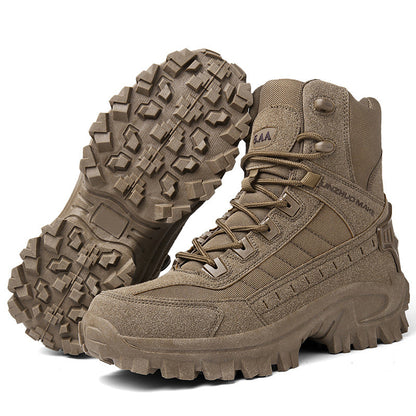 🥾💧 49 % de réduction – Offre spéciale ! 🔥 Bottes de sport tactiques montantes – Imperméables & antidérapantes, durabilité améliorée