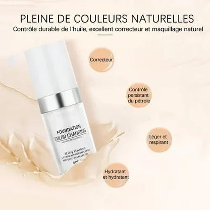 🎁Achetez-en 1, obtenez-en 1 gratuit🎉Fond de teint peau mature à changement de couleur