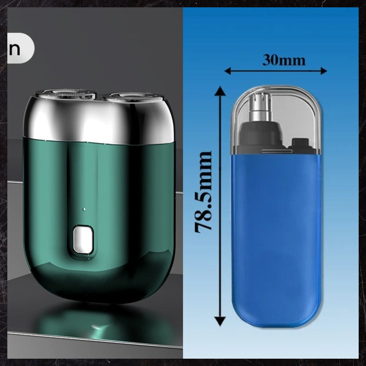 🔥🖤🎉BEST SALE🎁🎉2025 Nouveau rasoir de poche amélioré Mini rasoir USB