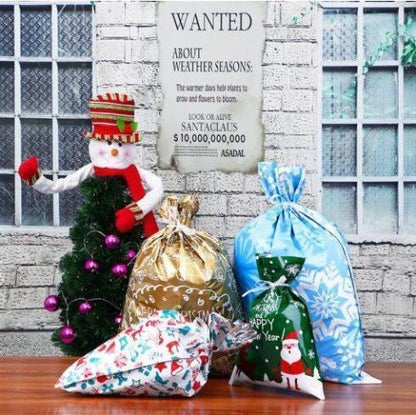 🎁50% de réduction🎅Le meilleur sac cadeau de Noël au monde avec cordon de serrage