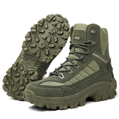 🥾💧 49 % de réduction – Offre spéciale ! 🔥 Bottes de sport tactiques montantes – Imperméables & antidérapantes, durabilité améliorée