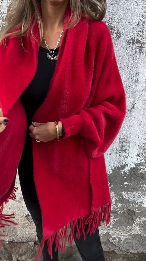 🎁 Remise limitée 49% de réduction ⏳ Manteau châle décontracté à manches longues pour femmes
