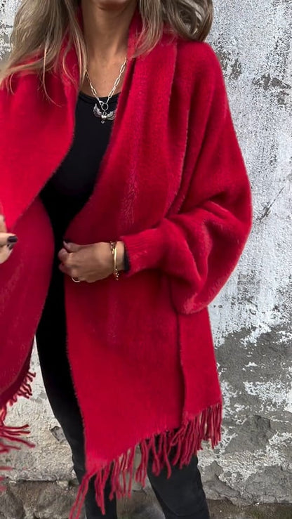 🎁 Remise limitée 49% de réduction ⏳ Manteau châle décontracté à manches longues pour femmes