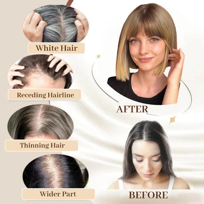 🔥Coiffures naturelles avec franges pour femmes✨🤩
