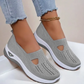 💥Kostenloses Geschenk geben🔥Damenschuhe, bequeme, atmungsaktive, rutschfeste orthopädische Wanderschuhe für Menschen mittleren Alters und ältere Menschen