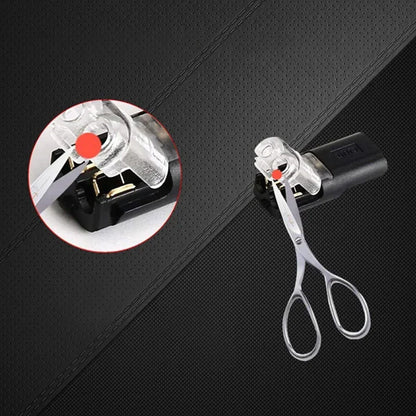 Connecteur à double filetage avec boucle de verrouillage