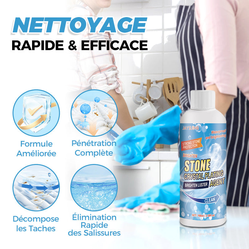 🏆✨Achetez-en 3 et recevez-en 2 gratuits🔥Nettoyant détachant pour pierres (élimine efficacement l'oxydation, la rouille et les taches)