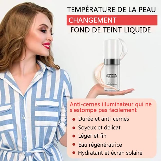 🎁Achetez-en 1, obtenez-en 1 gratuit🎉Fond de teint peau mature à changement de couleur