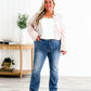 🍂Heiliger Gral Bauchfreie Bootcut-Jeans👖💥Befristetes Angebot: 50% Rabatt auf Bestellungen