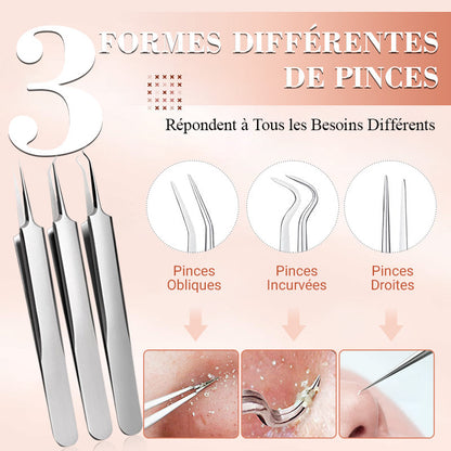 💓50 % DE RÉDUCTION💥Kit d'Outils pour l'Extraction de Points Noirs et Boutons