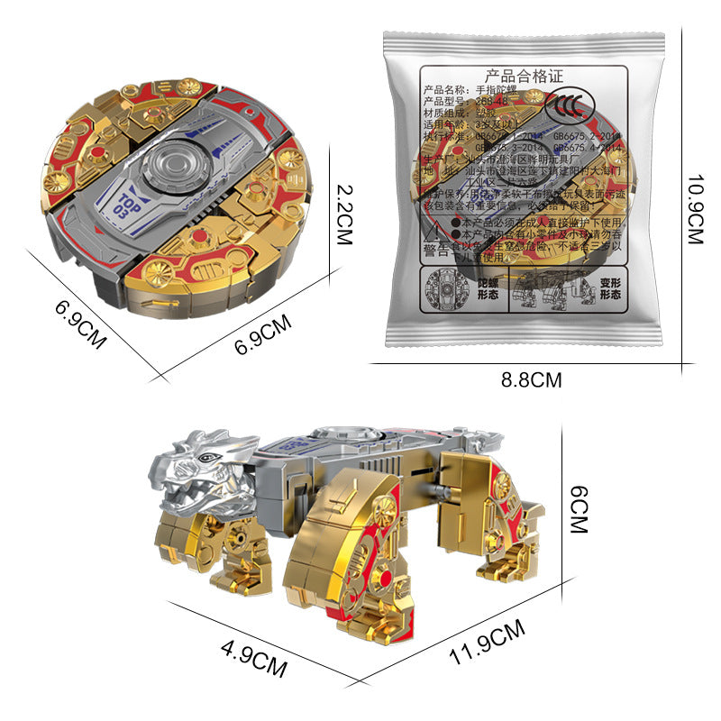 🌀 60% DE RÉDUCTION! ✨ Jouets Transformables Fidget Spinner - 5-en-1 avec Éléments Interchangeables pour l'Anti-Stress et la Concentration ⚡🧠