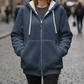 🧥 60% RABATT! ✨ Kapuzen-Fleecejacke mit Lammfellfutter - Winddicht & Wärmeisolierend für Extremes Winterwetter ❄️🛡️
