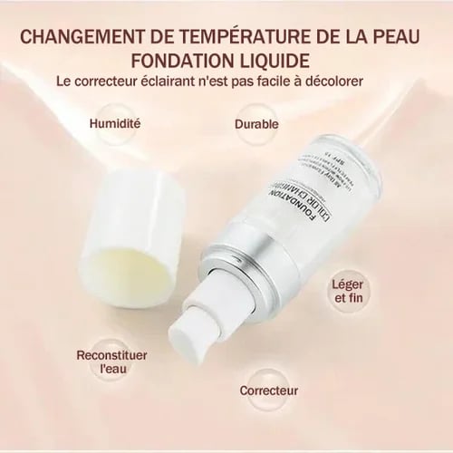 🎁Achetez-en 1, obtenez-en 1 gratuit🎉Fond de teint peau mature à changement de couleur