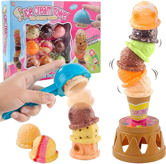 🎄Christmas Promotion 50% OFF🎅✨Ice Cream Toy Stacking Tower🍧