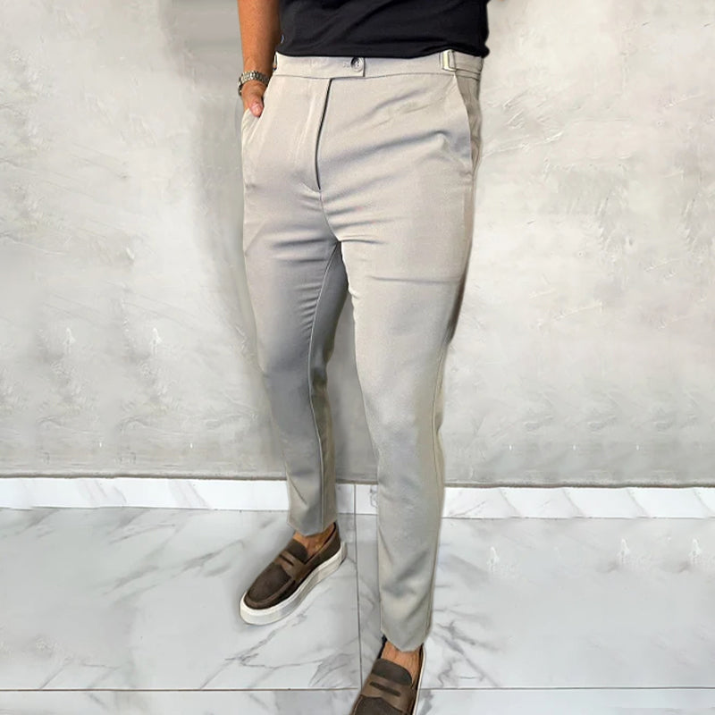 ⏳Offre spéciale limitée dans le temps⏰Pantalon slim extensible Fliwos pour homme