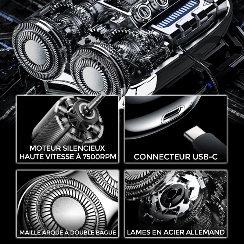 🔥🖤🎉BEST SALE🎁🎉2025 Nouveau rasoir de poche amélioré Mini rasoir USB