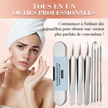 💓50 % DE RÉDUCTION💥Kit d'Outils pour l'Extraction de Points Noirs et Boutons