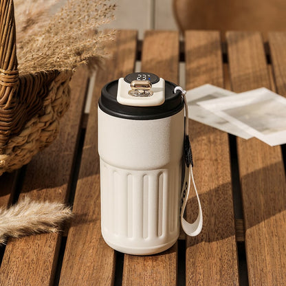 🔥Vente chaude-49% de réduction🔥Tasse à café avec affichage de la température par LED😊